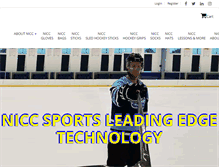 Tablet Screenshot of nicchockey.com